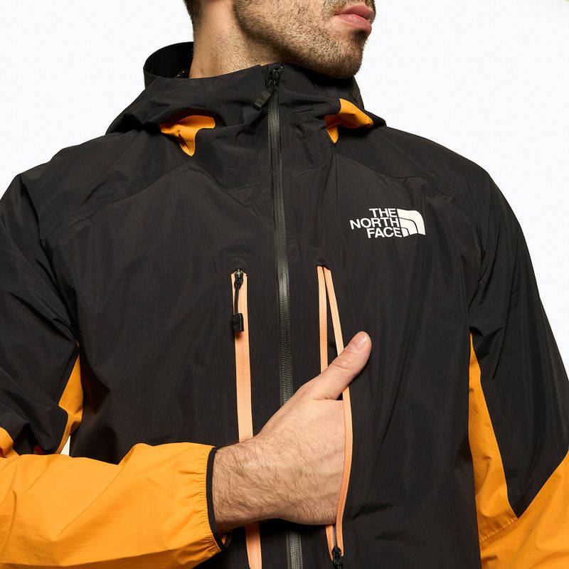 Pánská bunda The North Face Dawn Turn 2.5 Cordura Shell černá a oranžová NF0A7Z8884P1 5