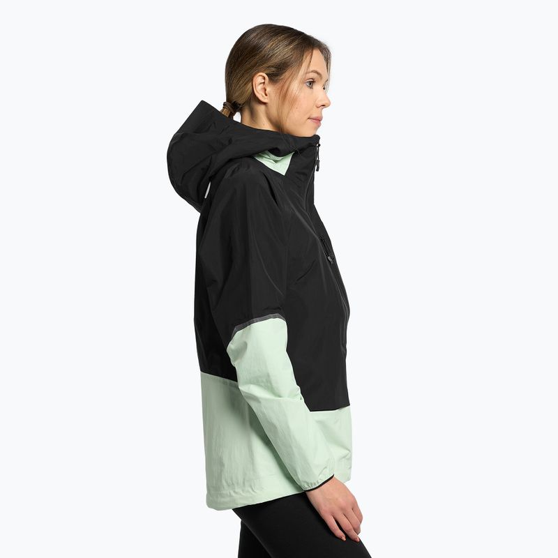 Dámská bunda na bruslení The North Face Dawn Turn 2.5 Cordura Shell black-green NF0A7Z8T8521 3