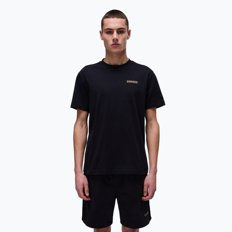 Pánské tričko Napapijri S-Iaato black 041