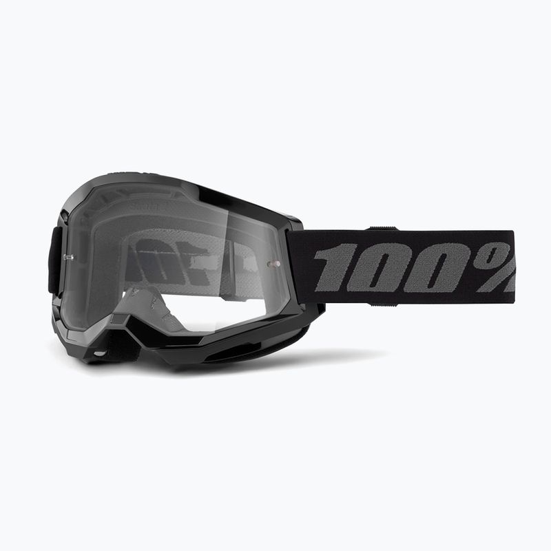 Cyklistické brýle 100% Strata 2 black/clear