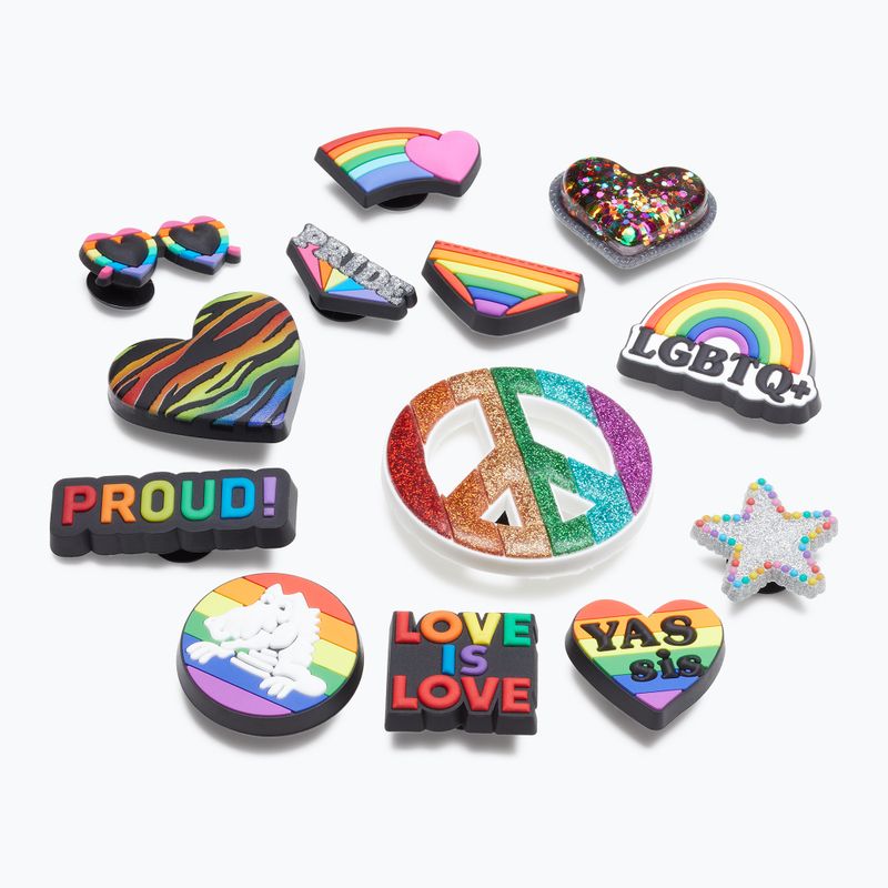 Placky Crocs Love Is Love love is love 13 pack 2