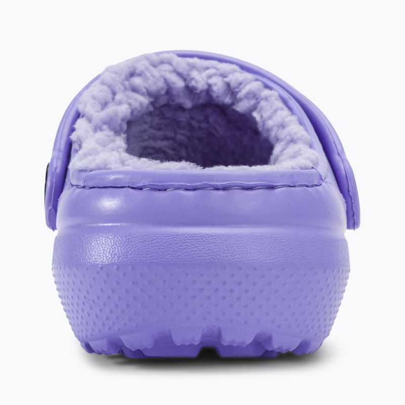 Dětské nazouváky Crocs Classic Lined digital violet 7