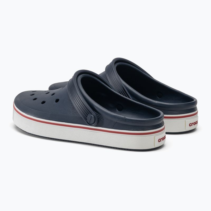 Pánské dřeváky Crocs Crocband Clean Of Court Clog navy 4