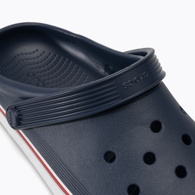 Pánské dřeváky Crocs Crocband Clean Of Court Clog navy 9