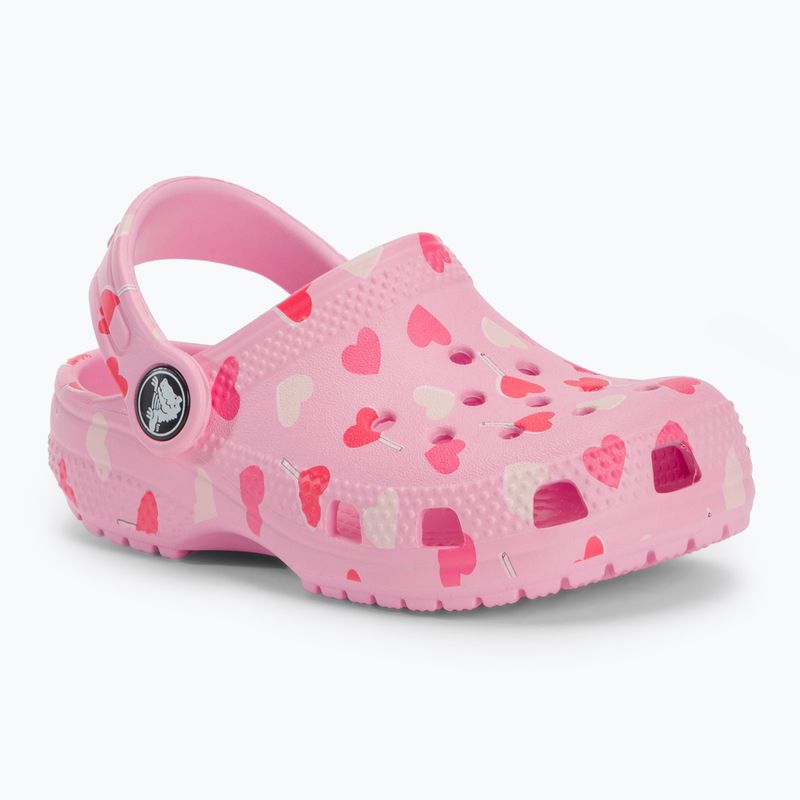 Dětské nazouváky Crocs VDay Clog Toddler flamingo 2