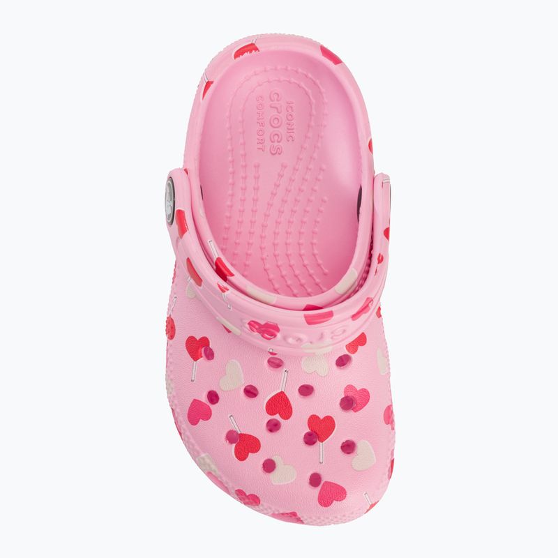Dětské nazouváky Crocs VDay Clog Toddler flamingo 6