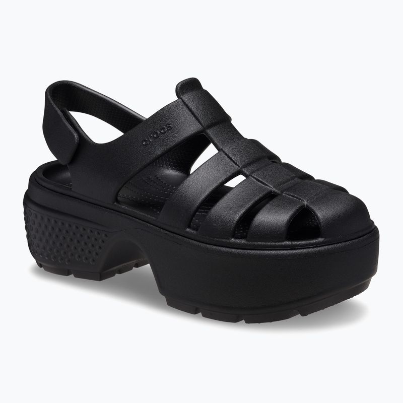 Dámské sandály Crocs Stomp Fisherman Sandal black 8