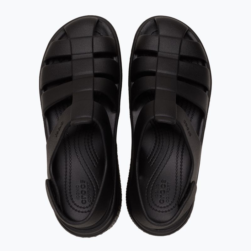 Dámské sandály Crocs Stomp Fisherman Sandal black 9