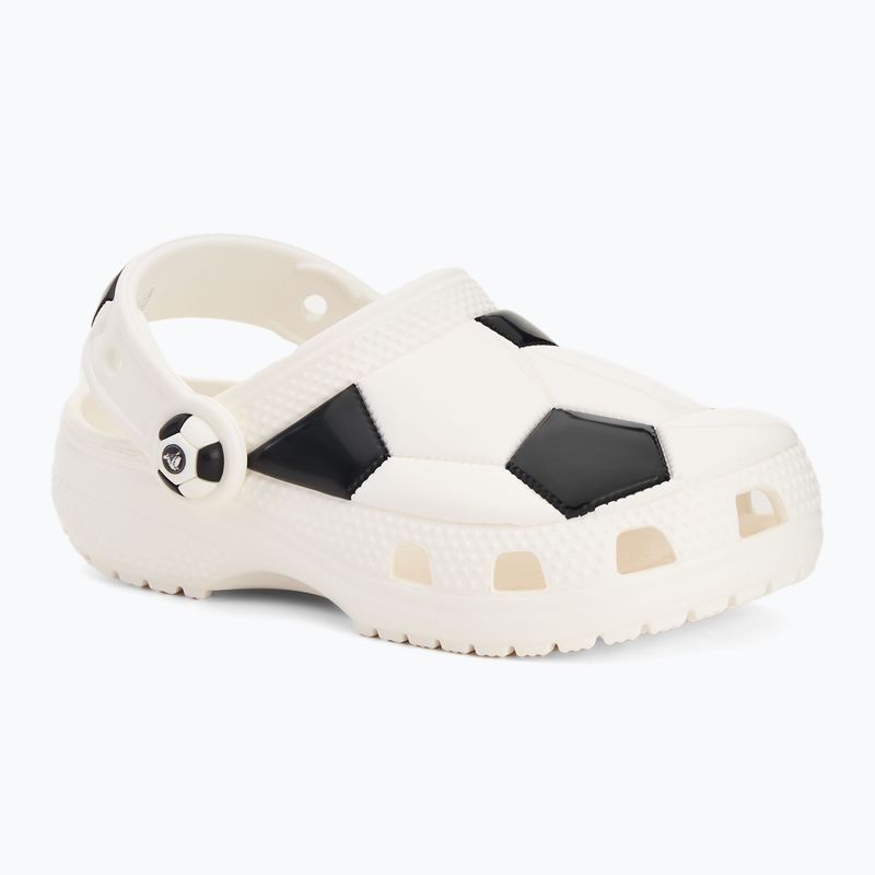 Dětské nazouváky Crocs Classic Soccer Ball Clog Kids Toddler white/black 2
