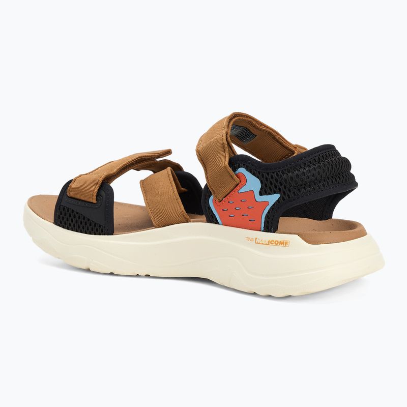 Pánské sandály Teva Zymic honey brown / black 3