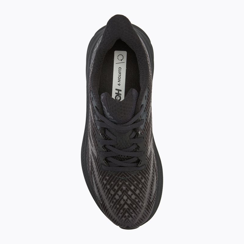 Dámské běžecké boty HOKA Clifton 9 black/black 5