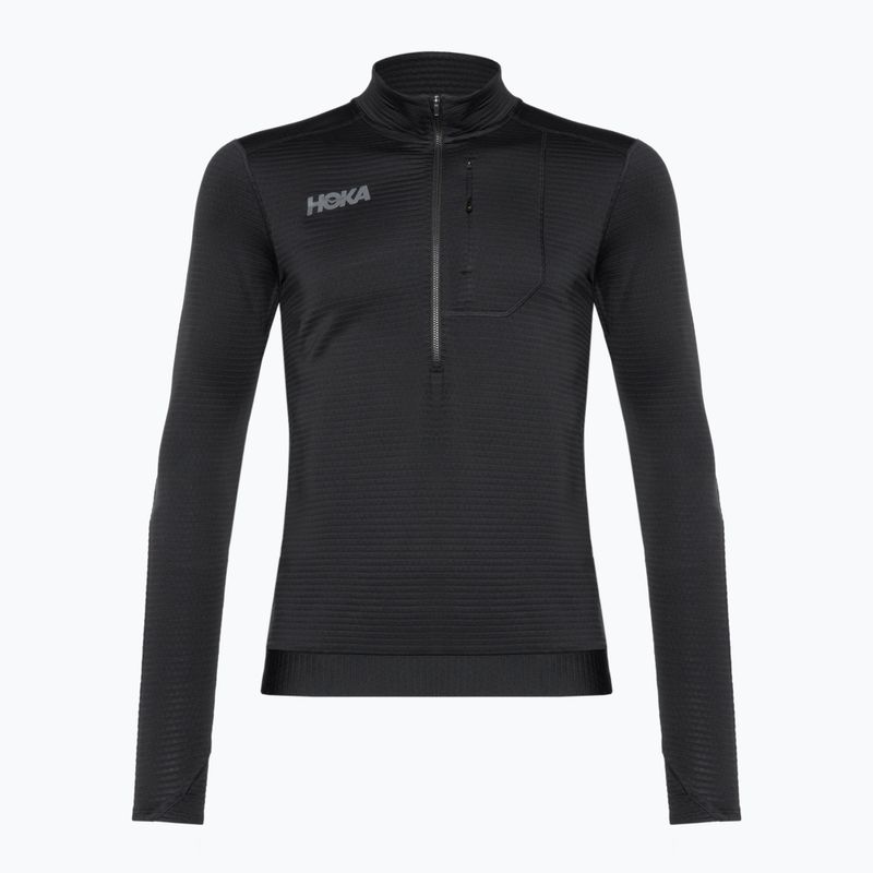 Pánská běžecká mikina HOKA 1/2 Zip black