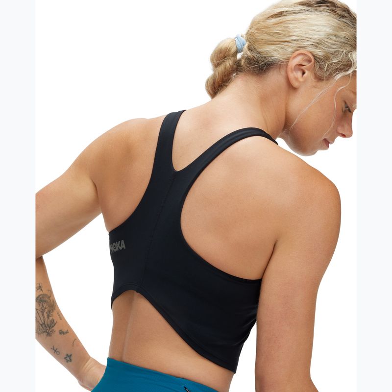 Tréninková podprsenka HOKA Elaro Crop black 3