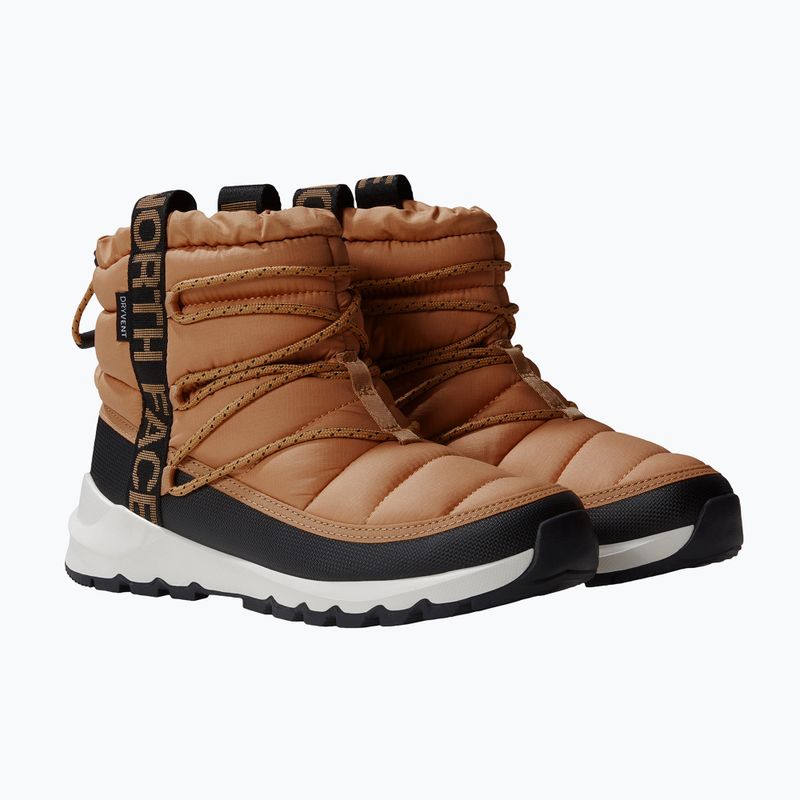 Dámské sněhule The North Face Thermoball Lace Up WP almond butter / black 8