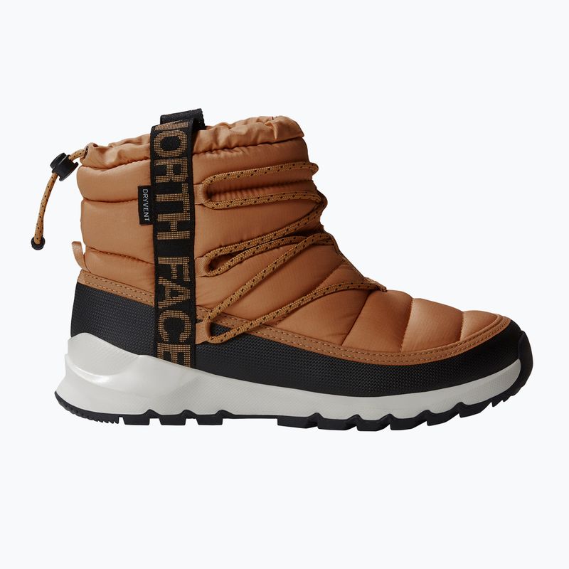 Dámské sněhule The North Face Thermoball Lace Up WP almond butter / black 9