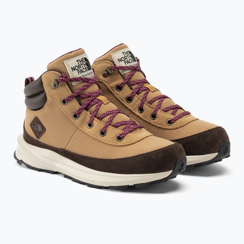 Dětské trekové boty The North Face Back To Berkeley IV Hiker almond butter/demitasse brown 4