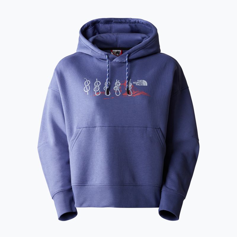 Dámská mikina The North Face Outdoor Graphic Hoodie cave blue 4