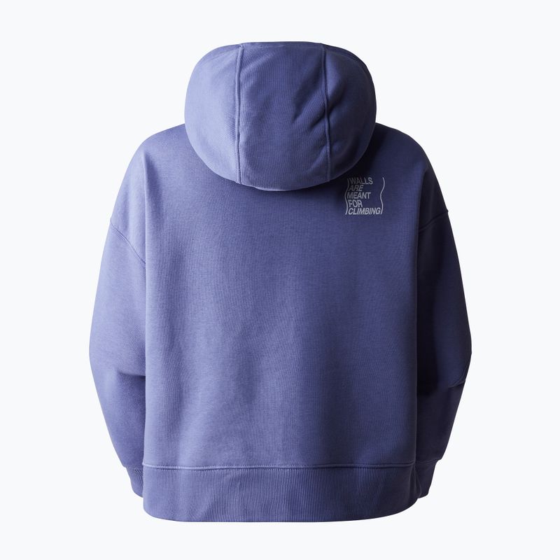 Dámská mikina The North Face Outdoor Graphic Hoodie cave blue 5