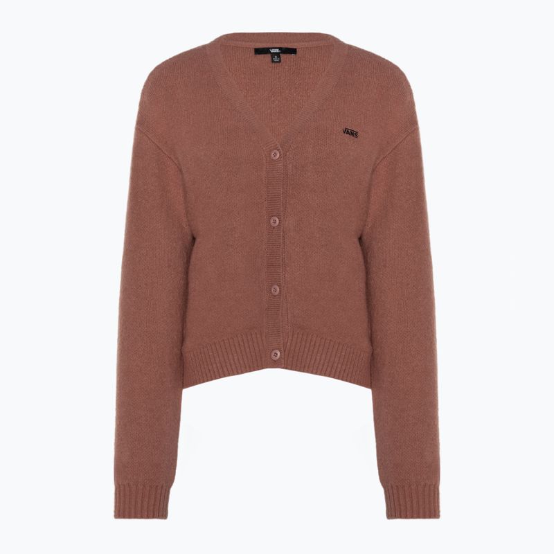 Dámský svetr Vans Hadley Relaxed Cardigan whithered rose