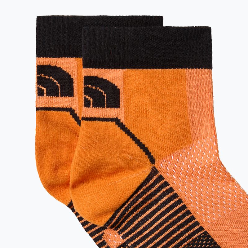 Běžecké ponožky The North Face Trail Run Quarter vivid flame/black 2