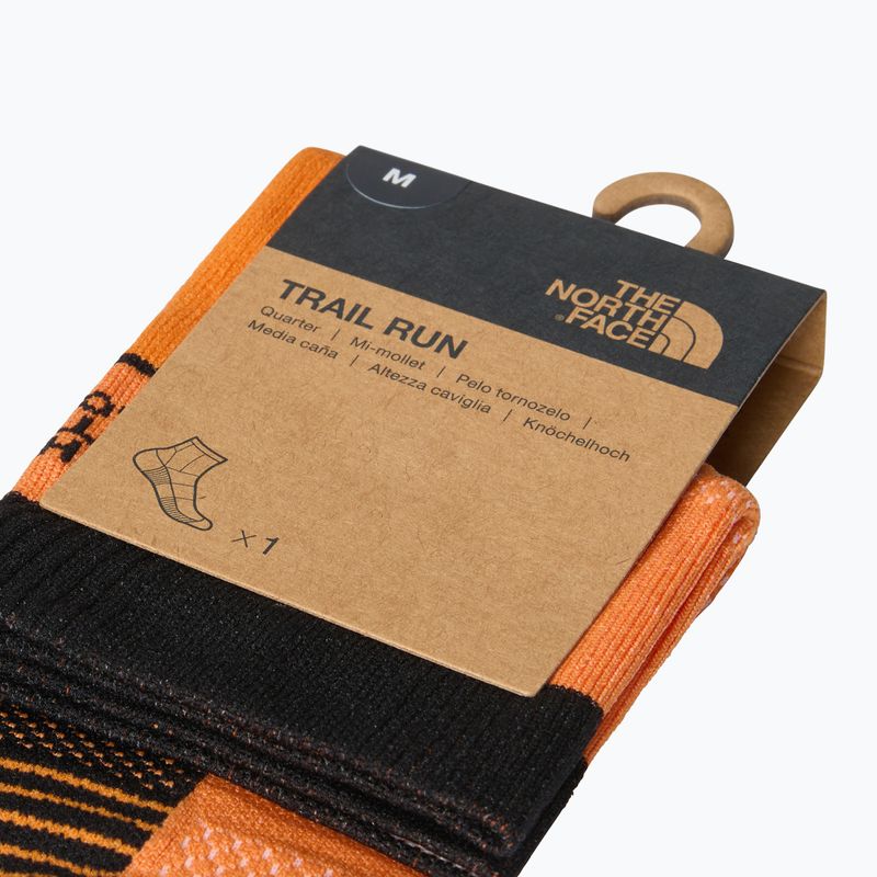 Běžecké ponožky The North Face Trail Run Quarter vivid flame/black 4
