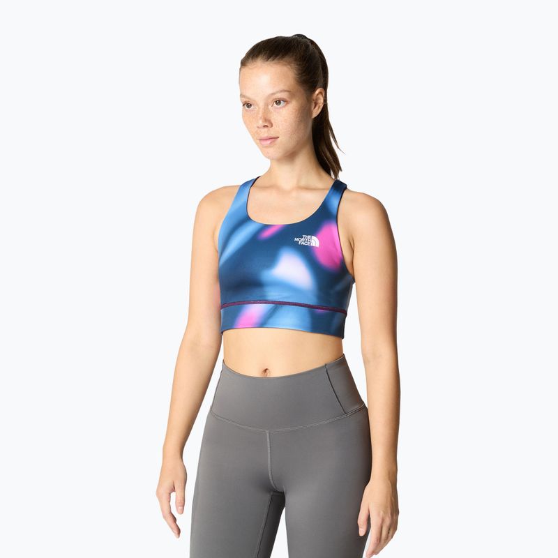 Fitness podprsenka The North Face Flex Reversible summit navy mofphing sh 2
