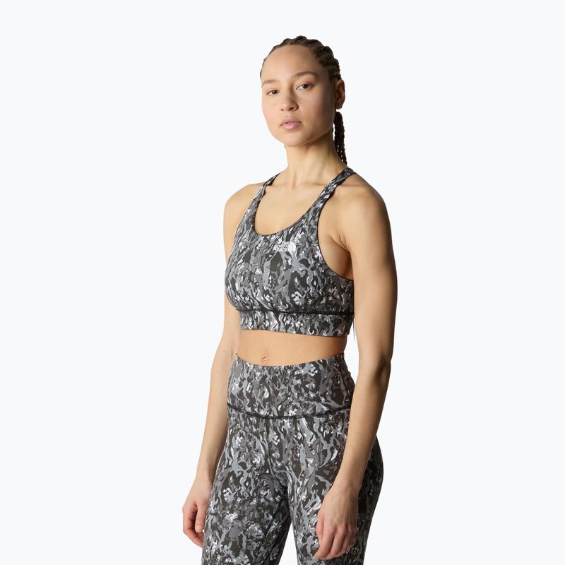 Fitness podprsenka The North Face Flex Reversible asphalt grey abstract 2