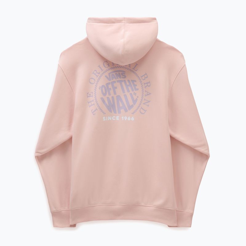 Pánská mikina Vans Circle Loose Fit Fleece Po Hoodie chintz rose 2