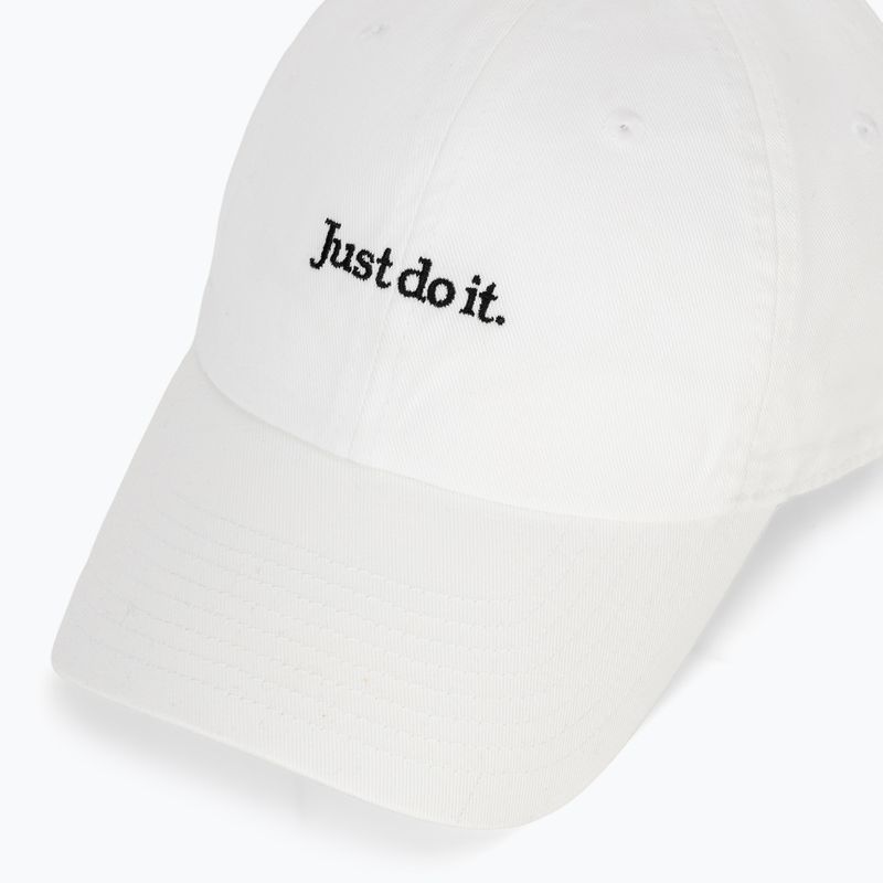 Kšiltovka Nike Club Unstructured JDI white/black 3