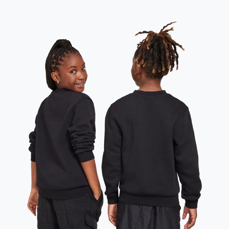 Dětská mikina Nike Sportswear Club Fleece comet black/white 10