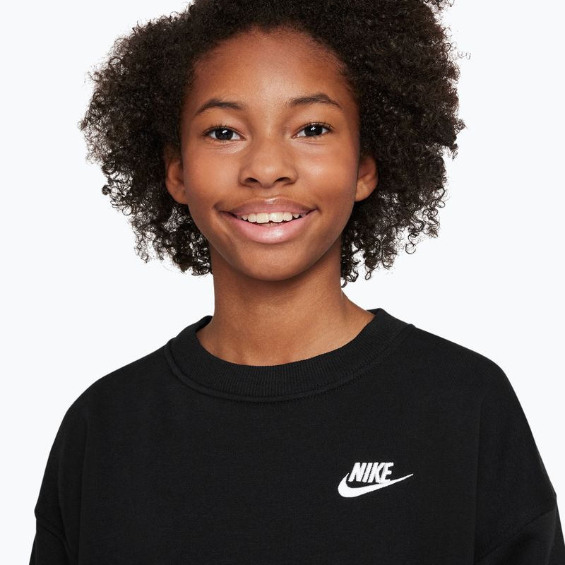 Dětská mikina Nike Sportswear Club Fleece university black/white 7