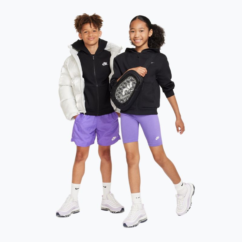 Dětská mikina Nike Sportswear Club Fleece black/white 6