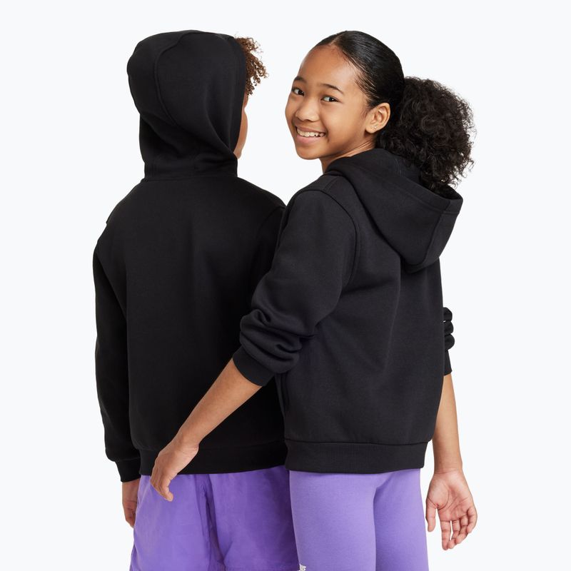 Dětská mikina Nike Sportswear Club Fleece black/white 7
