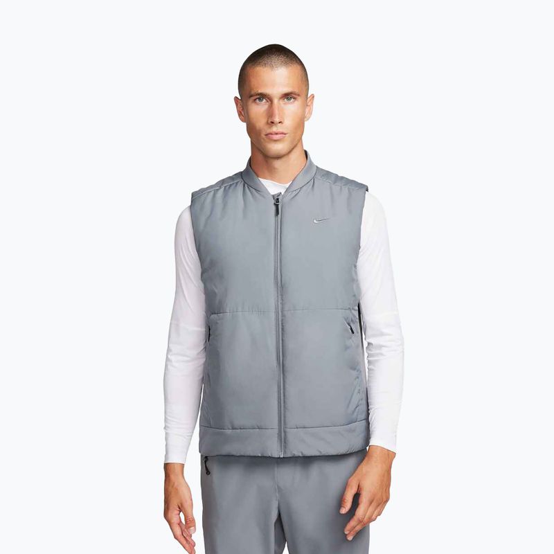 Pánská vesta Nike Therma-Fit Unlimited smoke grey/smoke grey