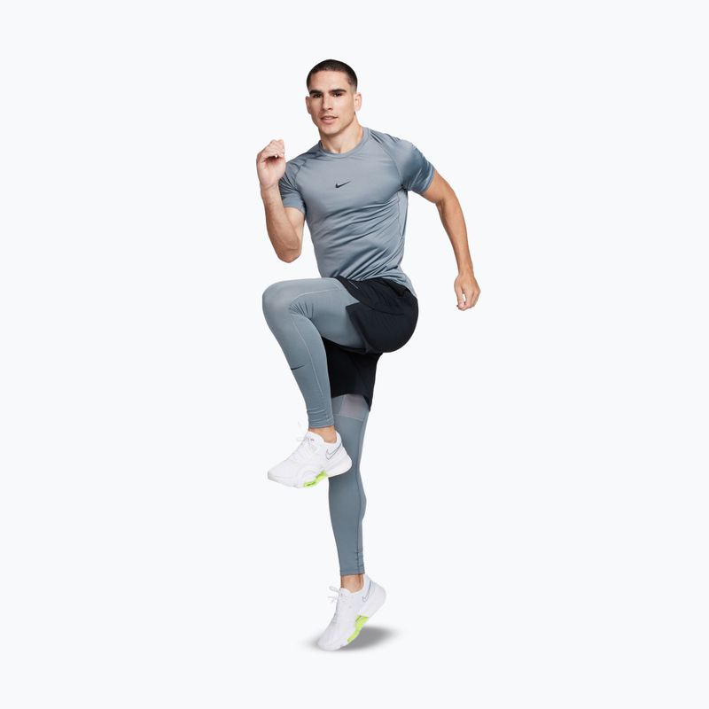 Pánské legíny Nike Pro Warm smoke grey/black 2