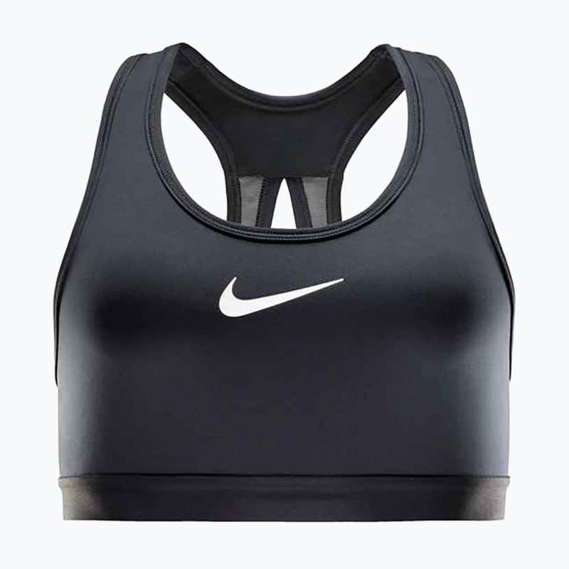 Sportovní podprsenka Nike Swoosh High Support black/iron grey/white 9