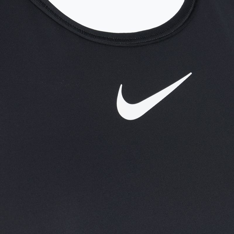 Sportovní podprsenka Nike Swoosh High Support black/iron grey/white 8