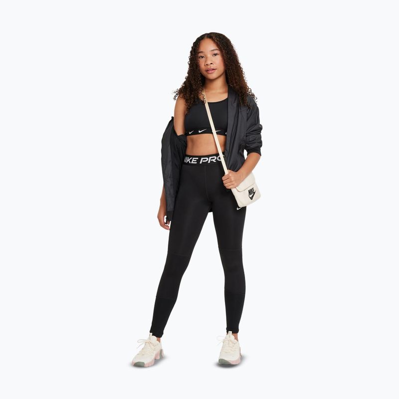 Dětská sportovní podprsenka Nike One black/white 2