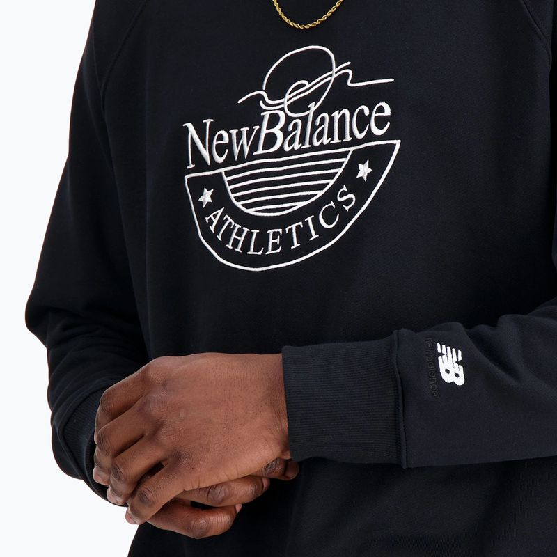 Pánská mikina New Balance Athletics Graphic Crew black 3