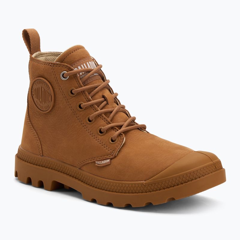 Boty Palladium Pampa Hi NBK mahagon