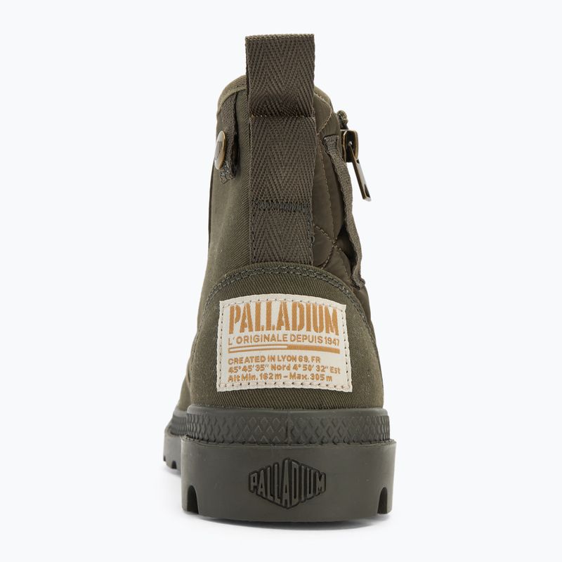 Boty Palladium Pampa Detroit Zip olive night 6