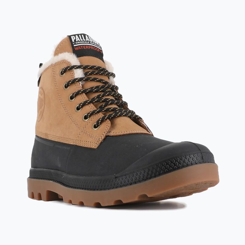 Boty Palladium Pampa Duck WL WP+ dear brown 8
