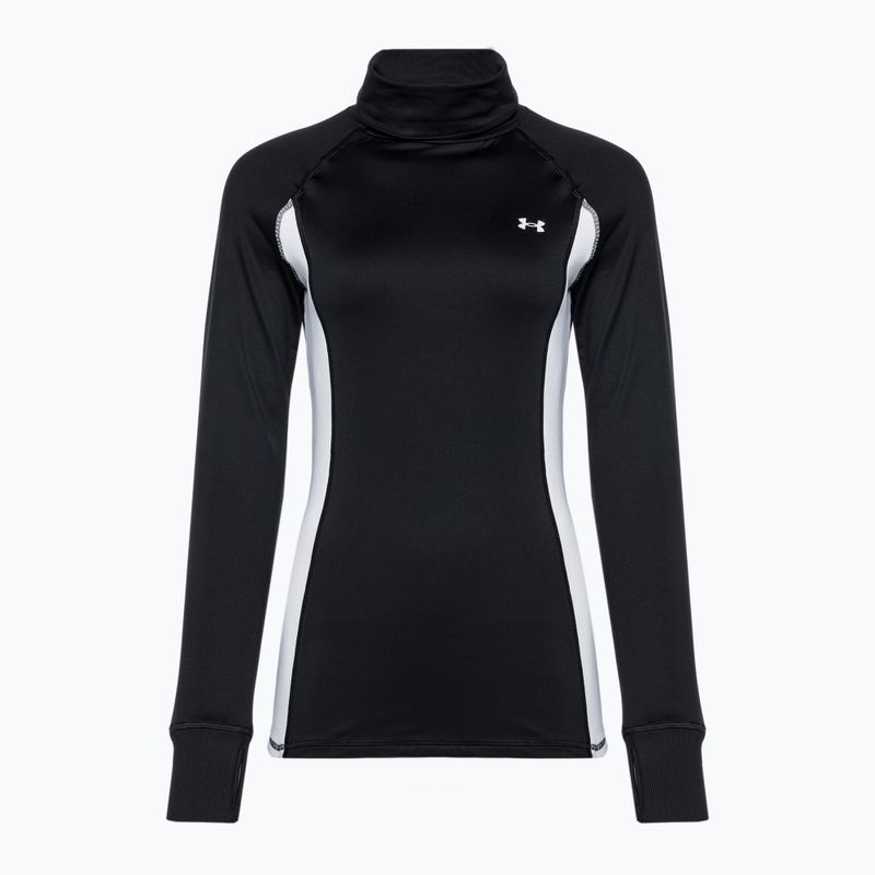 Dámská mikina Under Armour Train CW Funnel Neck black/lime yellow/white 4