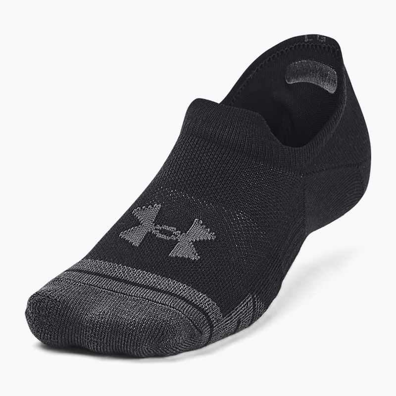 Ponožky Under Armour Performance Tech Ultra Low 3 páry black/black/jet grey 2