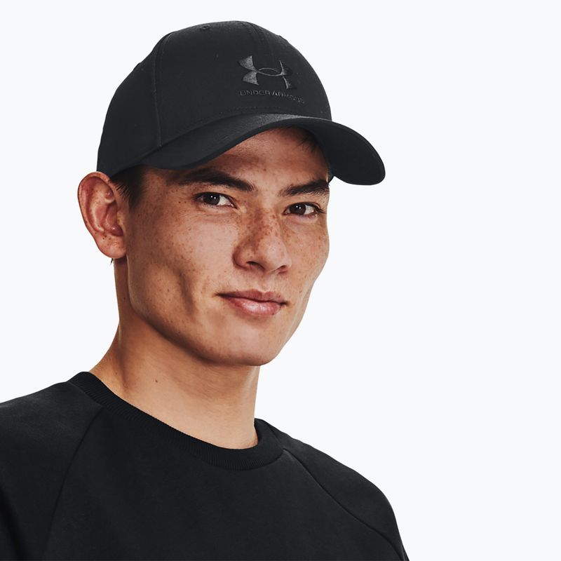 Pánská kšiltovka Under Armour Branded Lockup Adj black/black 7