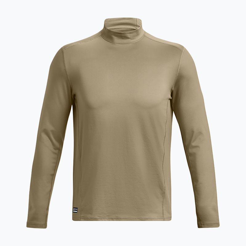 Pánské tričko longsleeve Under Armour Tactical Mock CGI Base federal tan/black 5