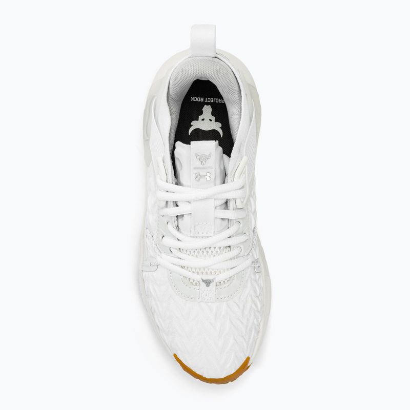 Dámské sportovní boty Under Armour Project Rock 6 white/white/halo gray 5