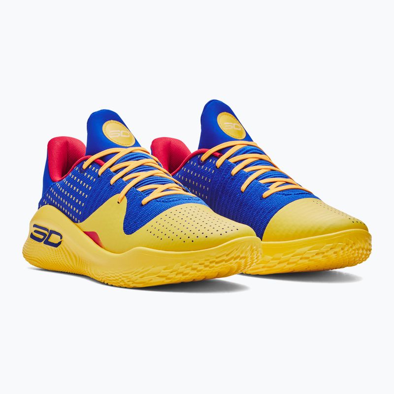 Basketbalové boty Under Armour Curry 4 Low Flotro team royal/taxi/team royal 8