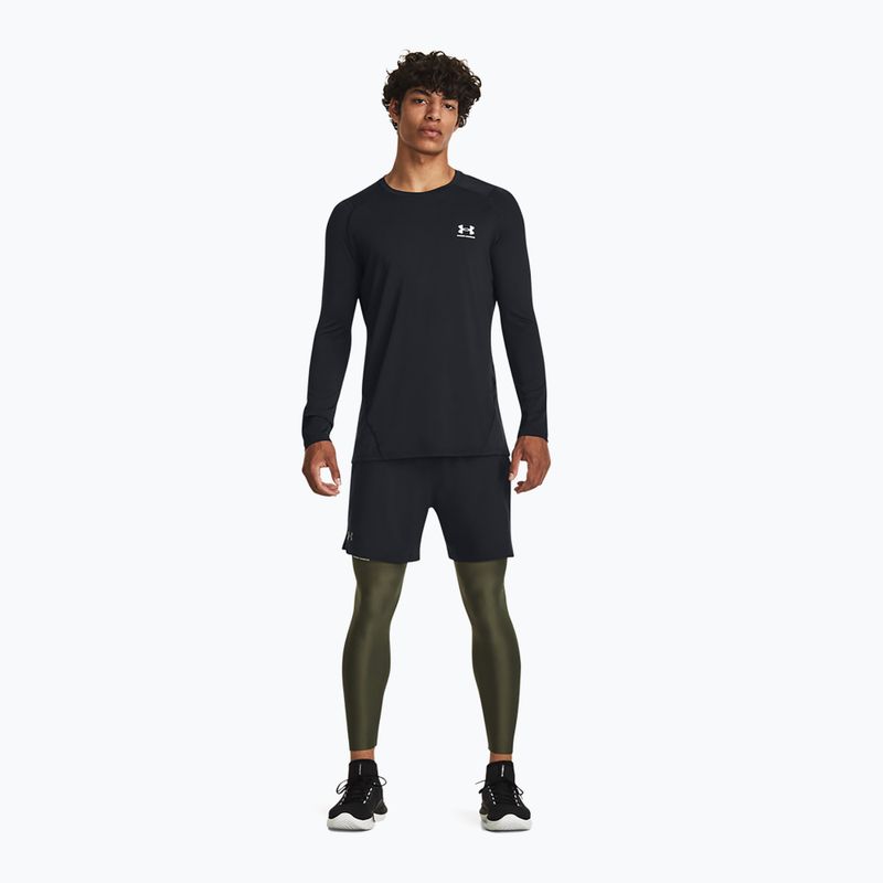 Pánské tréninkové legíny Under Armour HeatGear marine od green/white 2