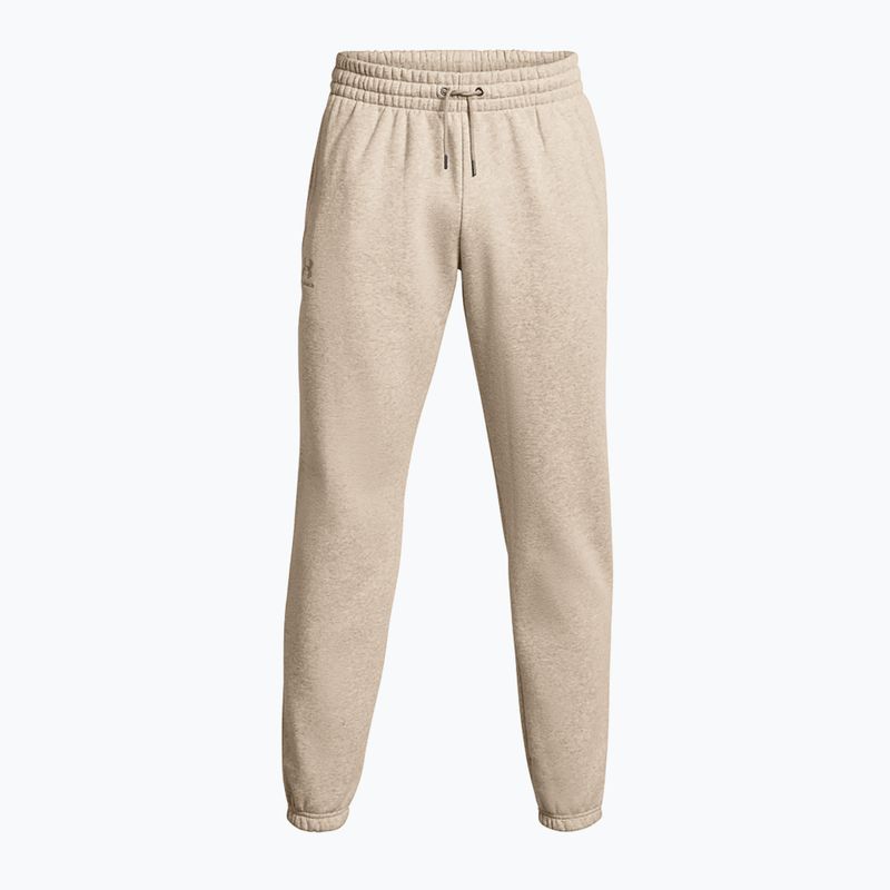 Pánské sportovní kalhoty Under Armour Essential Fleece Joggers timberwolf taupe light hthr/timberwolf taupe 6